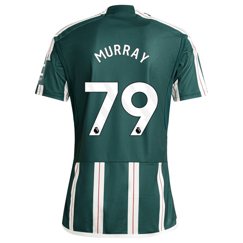 Mujer Camiseta Sam Murray #79 Verde Oscuro 2ª Equipación 2023/24 La Camisa Chile