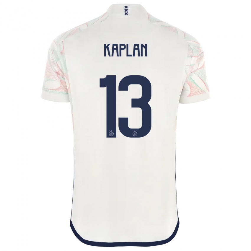 Mujer Camiseta Ahmetcan Kaplan #13 Blanco 2ª Equipación 2023/24 La Camisa Chile